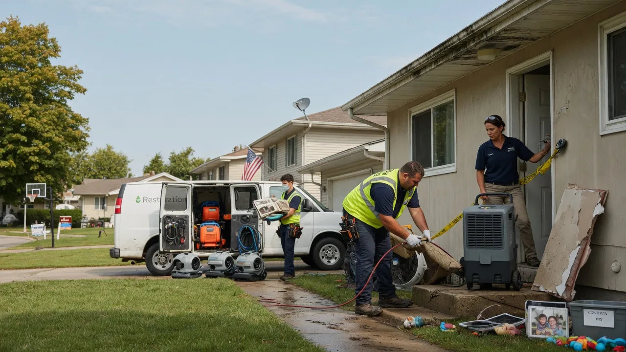 Water Damage Restoration in Sachse, TX near me